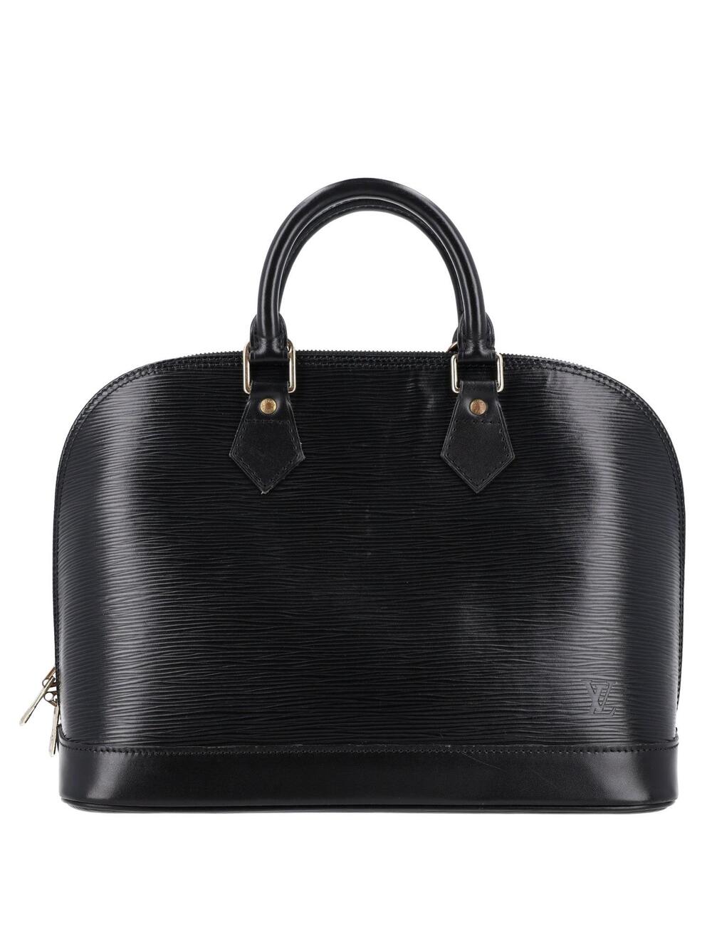Louis Vuitton Epi Alma Pm Black #328192L95B